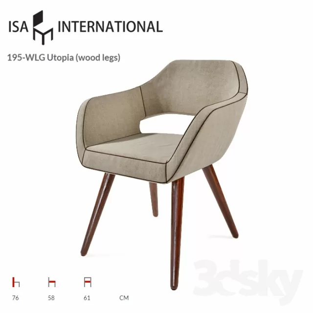 3DSKYMODEL – Armchair – 3251