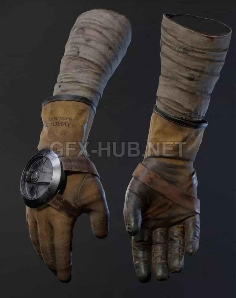 PBR Game 3D Model – Glove