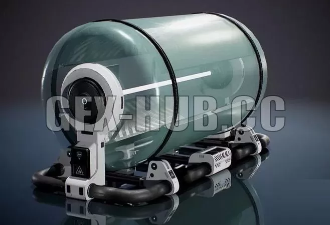 PBR Game 3D Model – Groving Plant