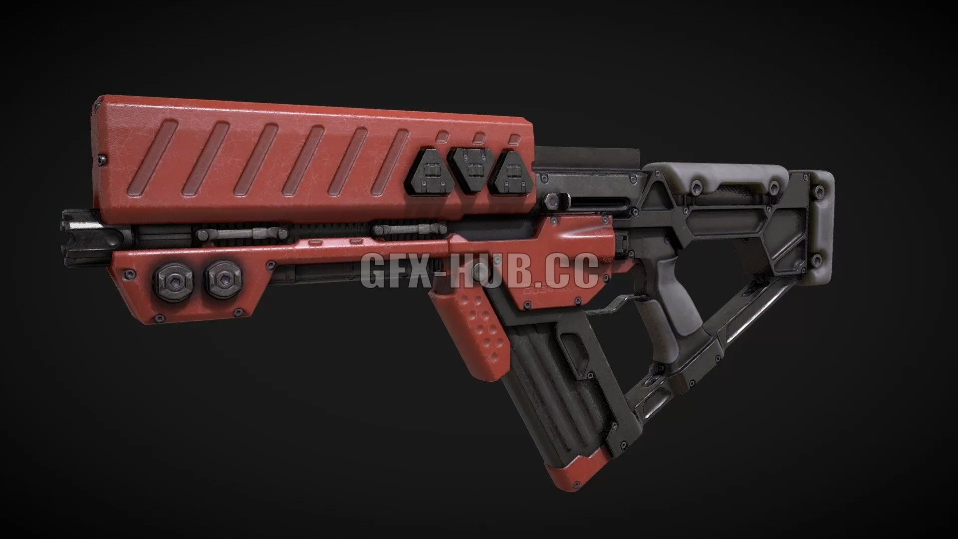 PBR Game 3D Model – gu34