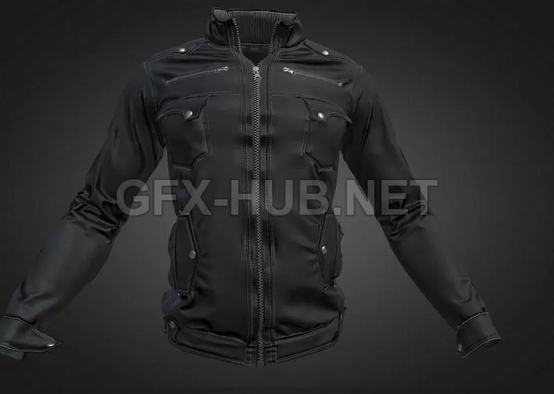 PBR Game 3D Model – Gucci Jacket PBR