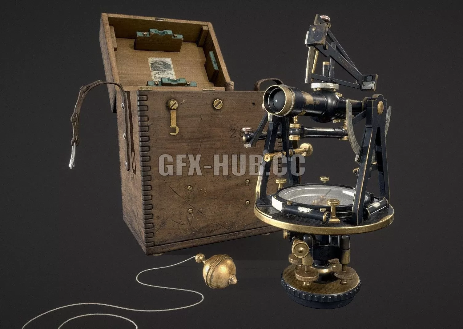 PBR Game 3D Model – Gurley Burt Solar Transit