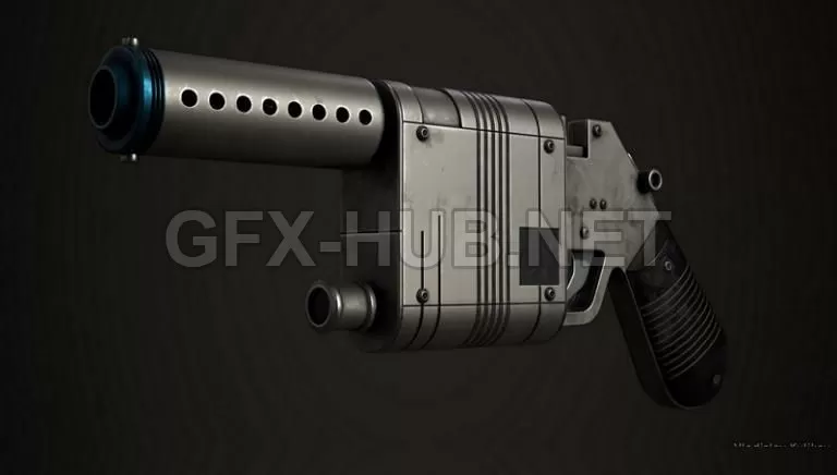 PBR Game 3D Model – Han Solo LPA NN-14