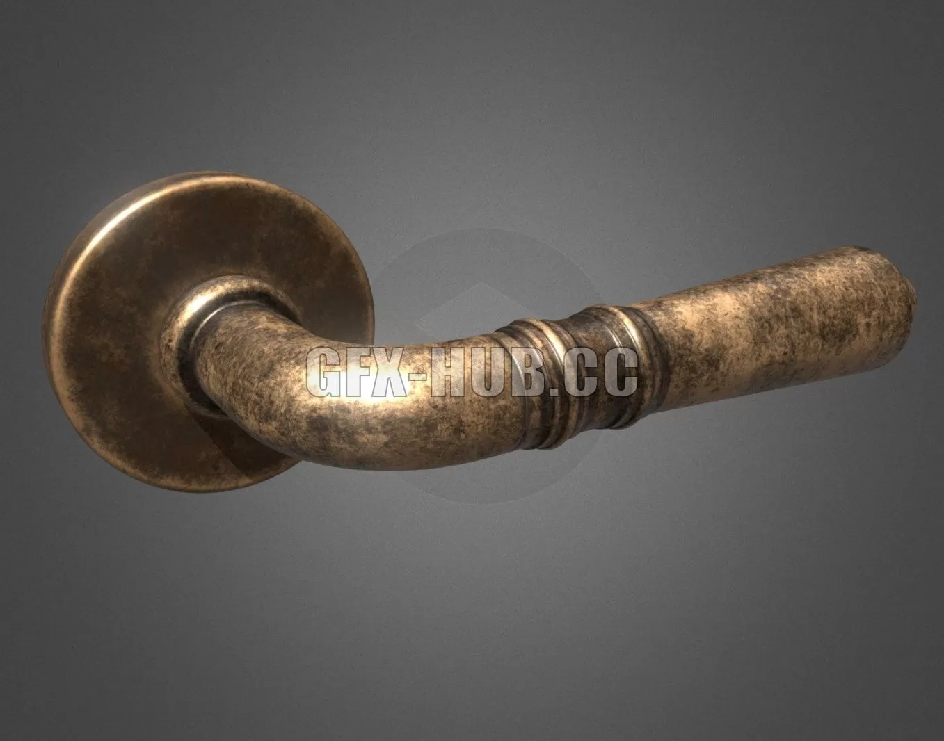 PBR Game 3D Model – Handle