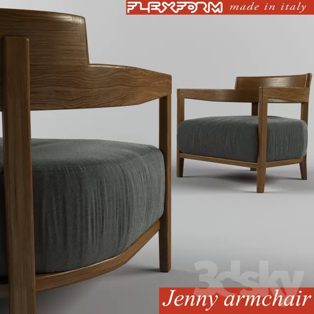 3DSKYMODEL – Armchair – 3270