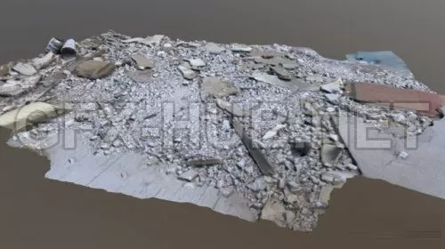 PBR Game 3D Model – Interior Scan