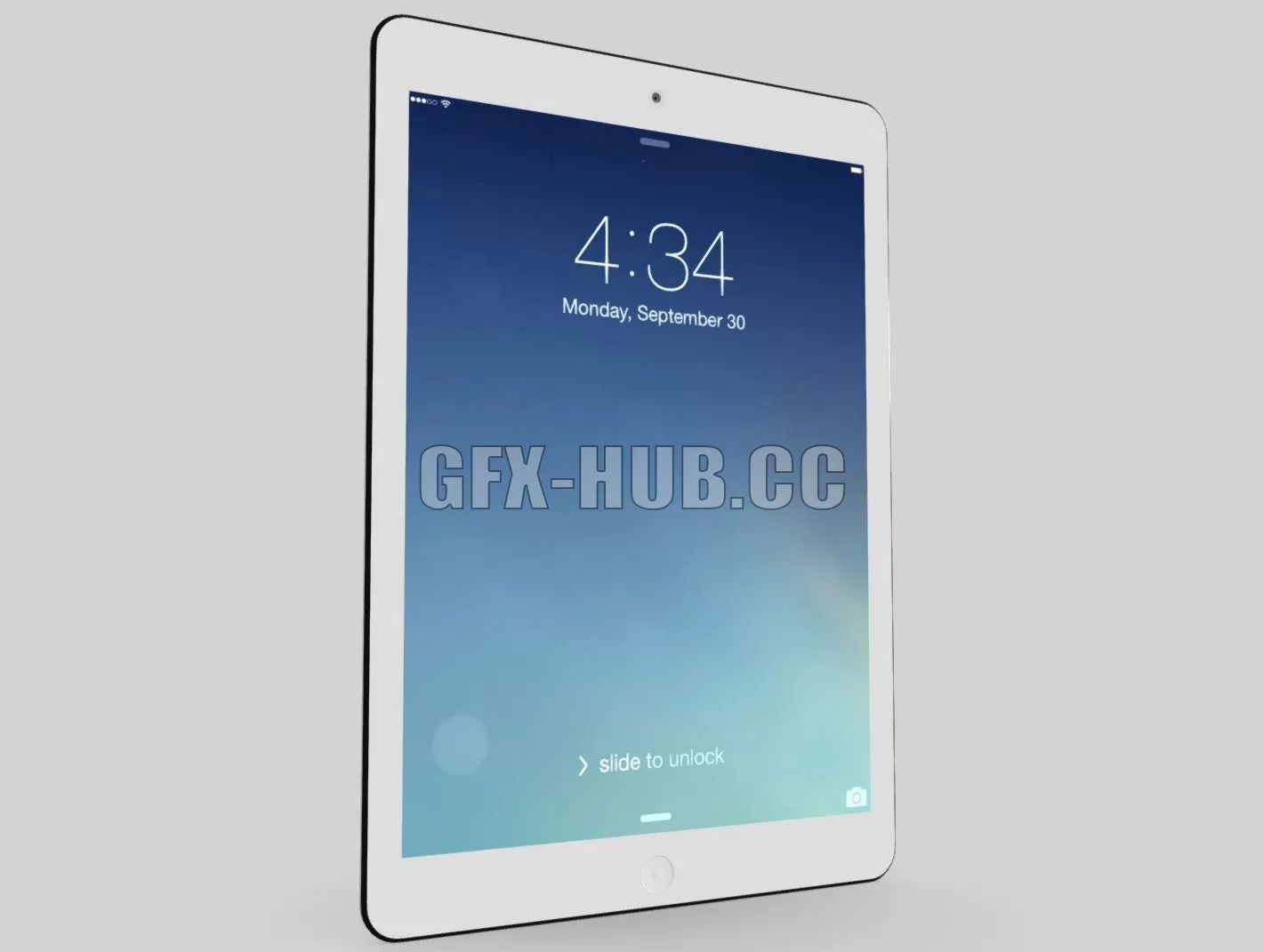 PBR Game 3D Model – iPad Air