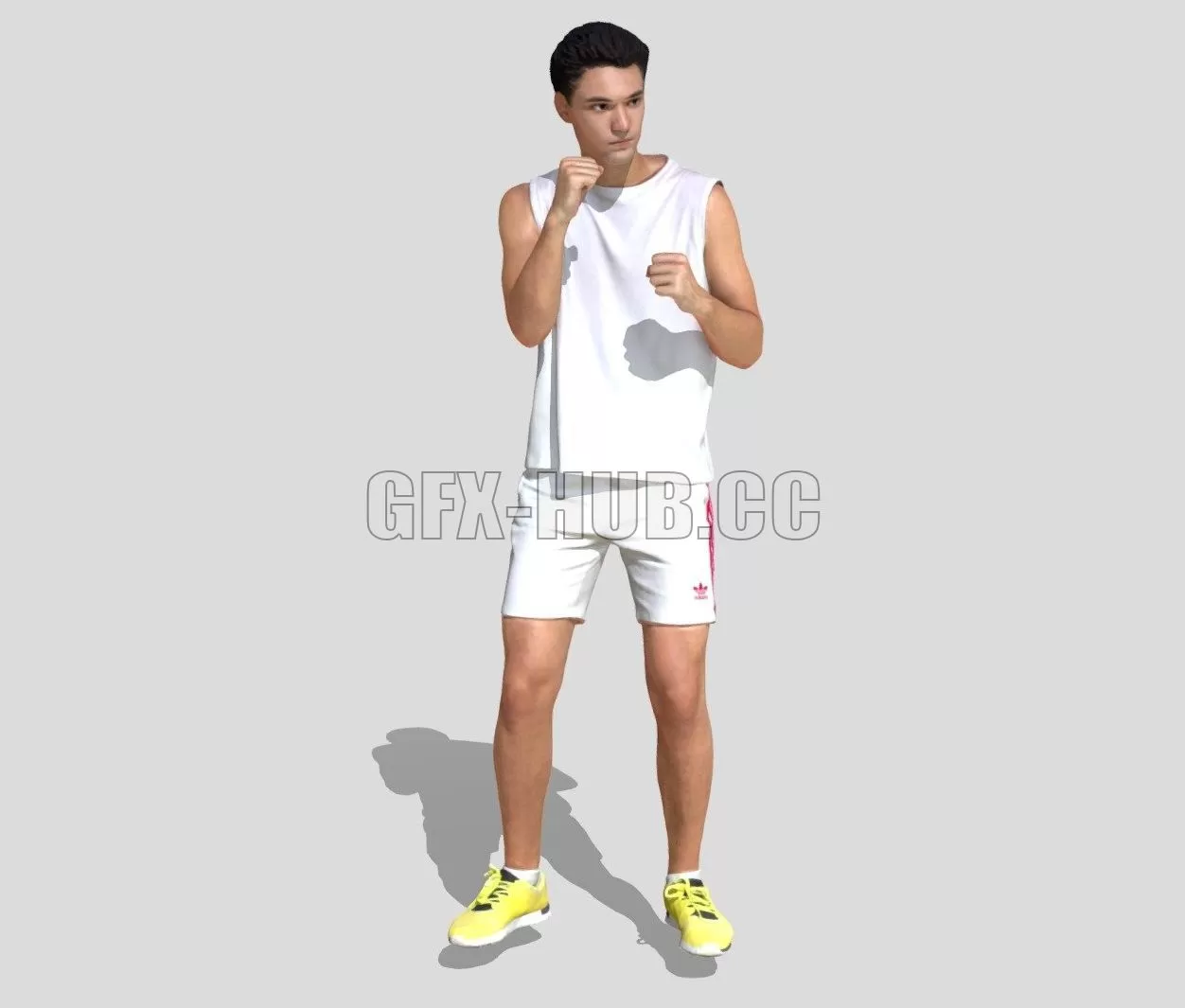 PBR Game 3D Model – Ivan 1325