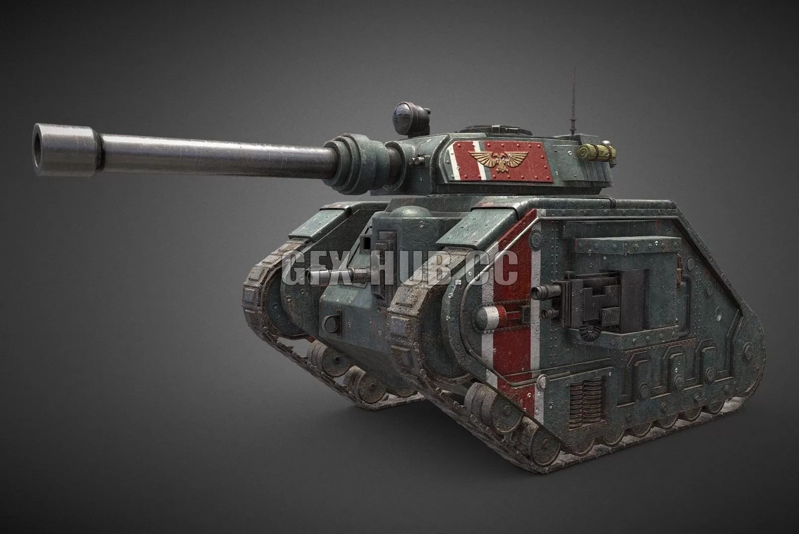 PBR Game 3D Model – Leman Russ