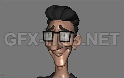 PBR Game 3D Model – Long Winter Studios Tom Rig