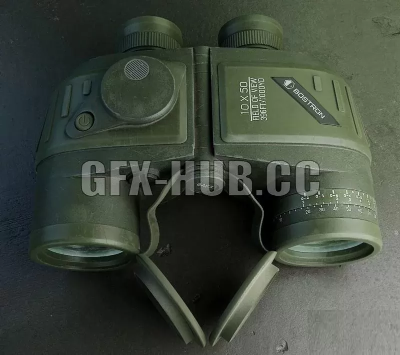 PBR Game 3D Model – Looking Glass