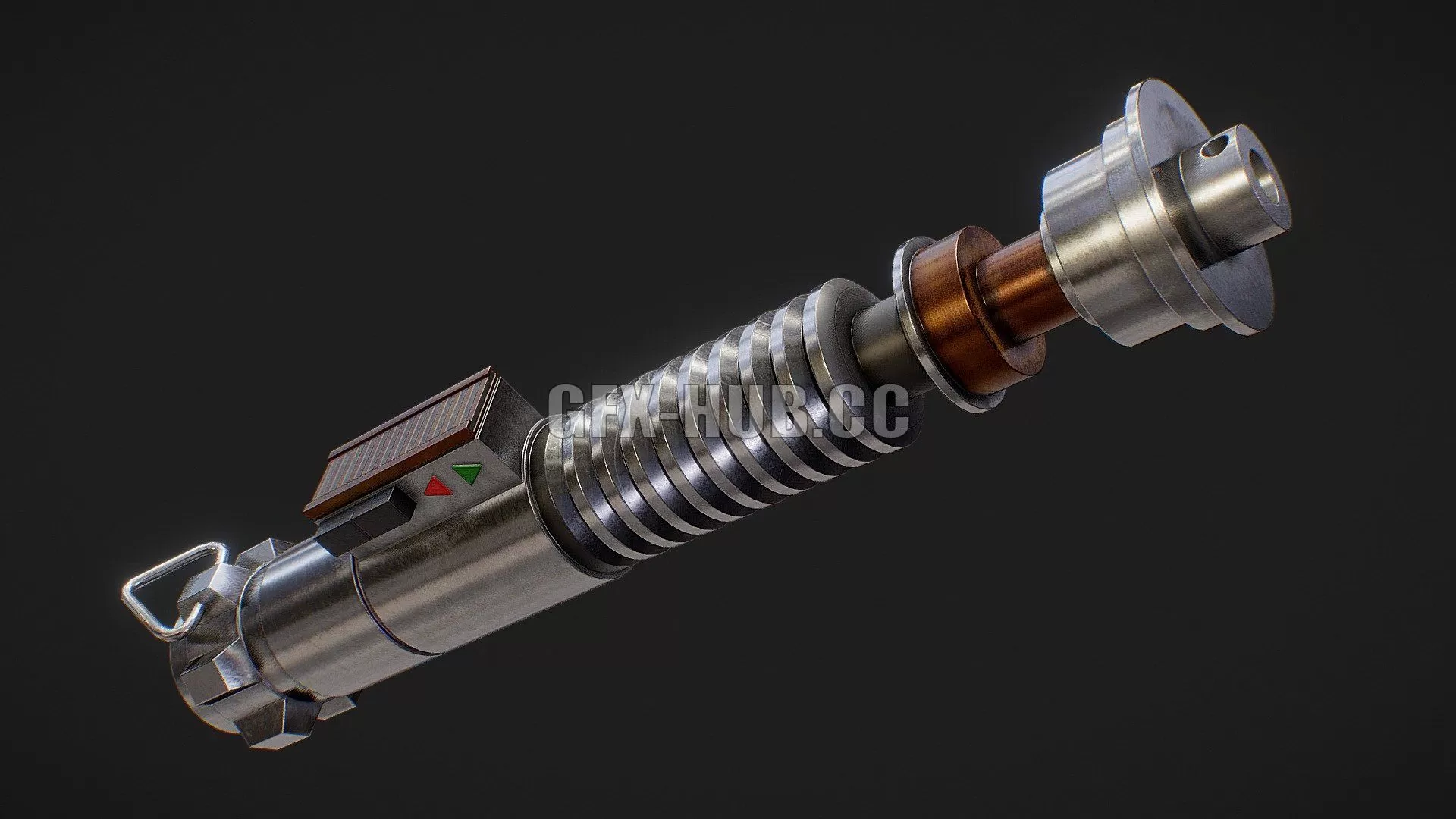 PBR Game 3D Model – Luke Lightsaber