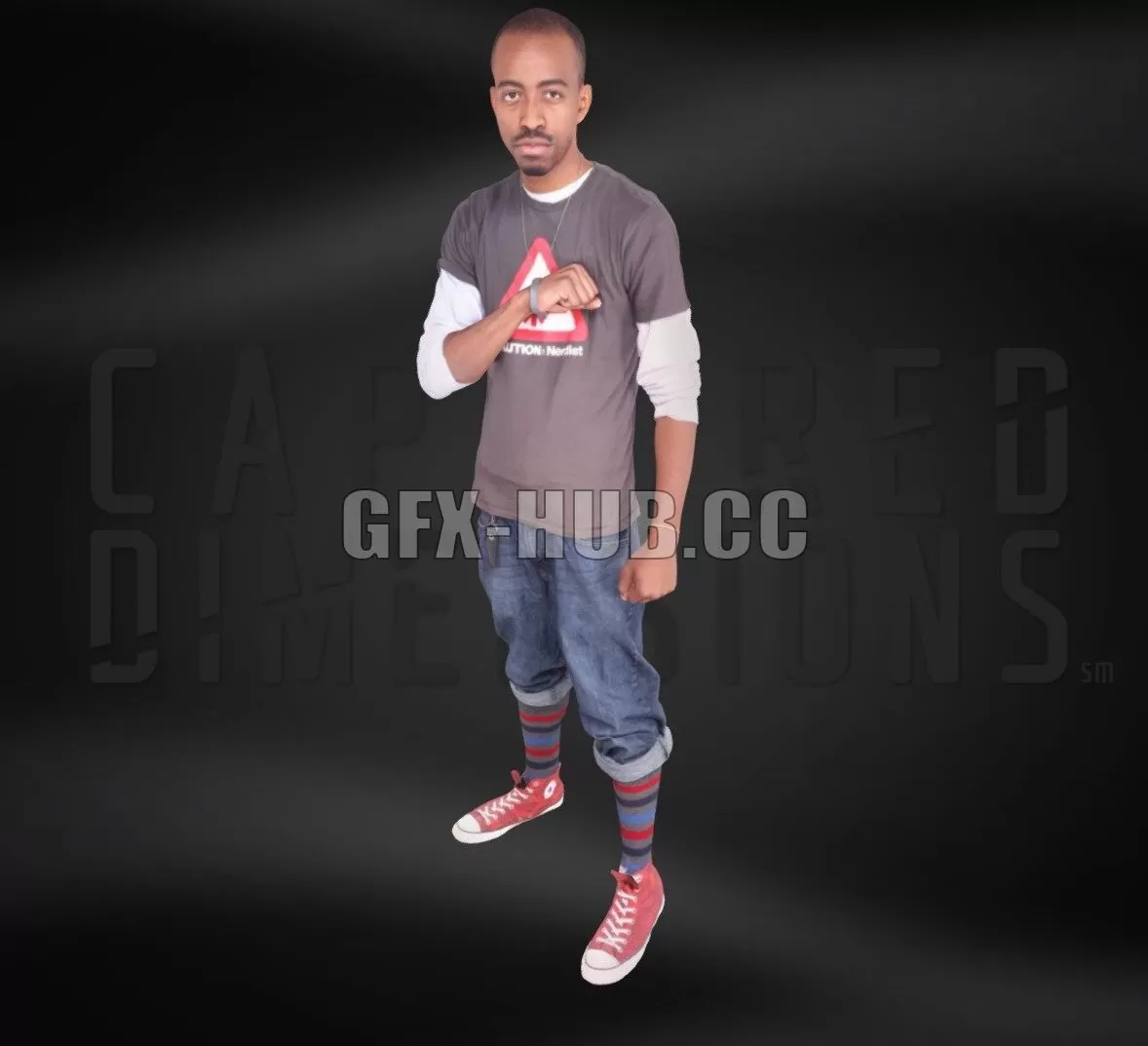 PBR Game 3D Model – Malik Forte