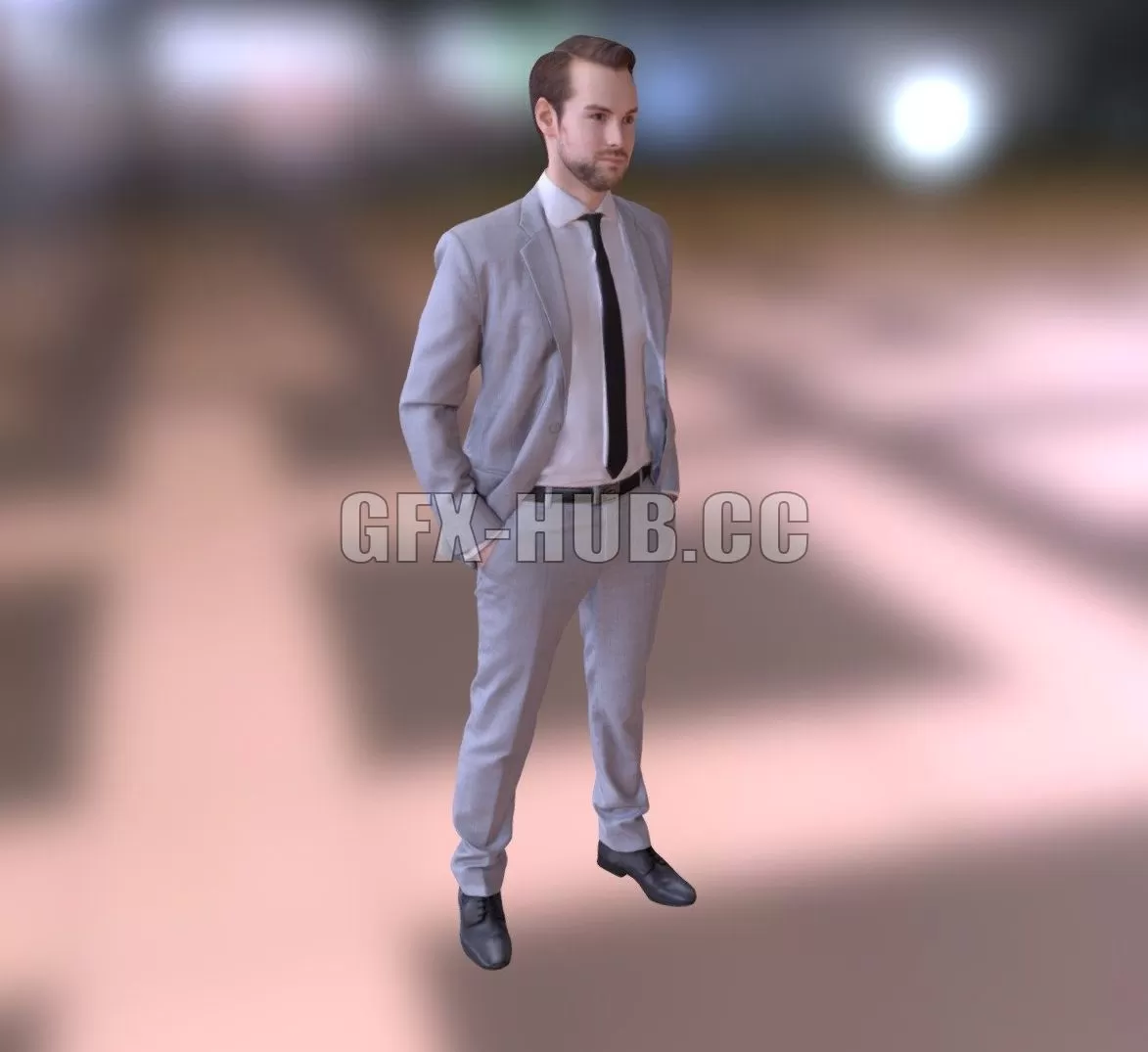 PBR Game 3D Model – Man Joscha