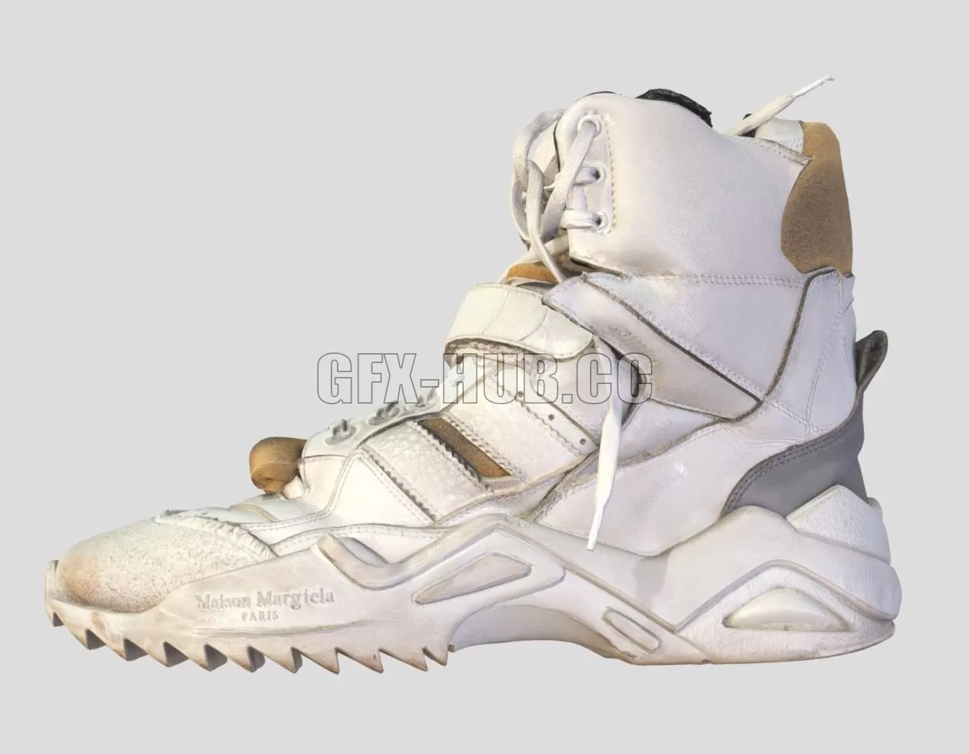 PBR Game 3D Model – Margiella Sneaker