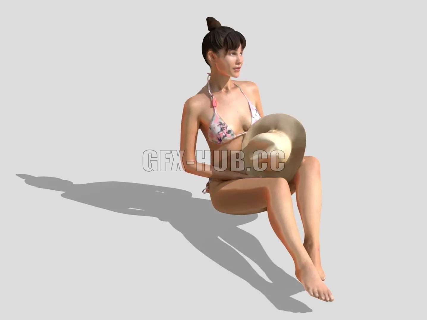 PBR Game 3D Model – Marina 1294