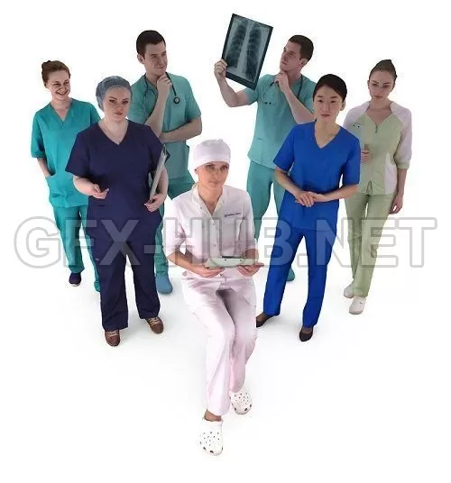 PBR Game 3D Model – Medical Collection x7 s