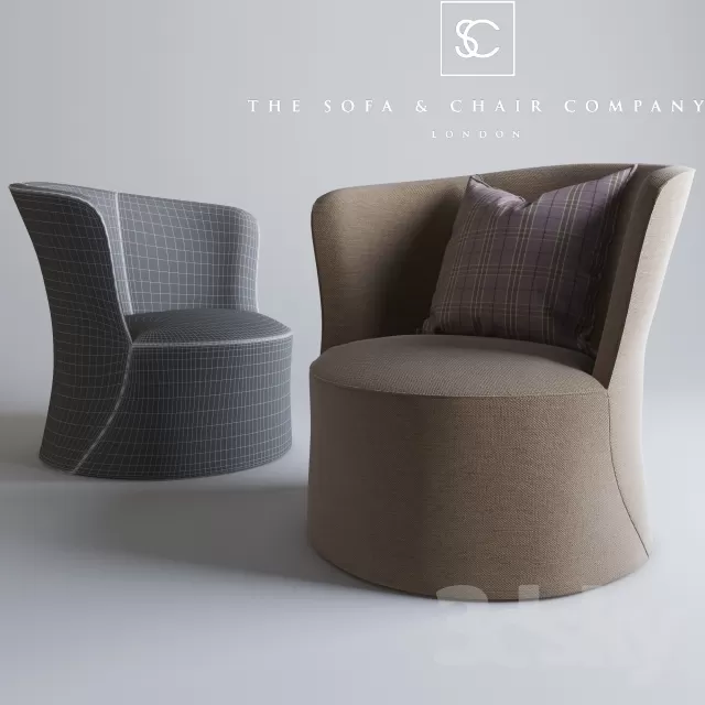3DSKYMODEL – Armchair – 3359