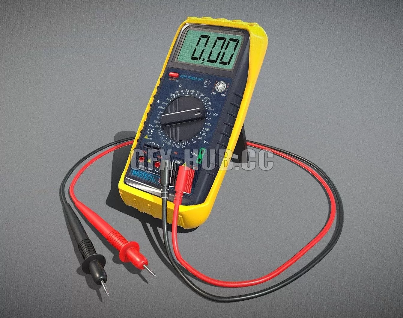 PBR Game 3D Model – Multimeter