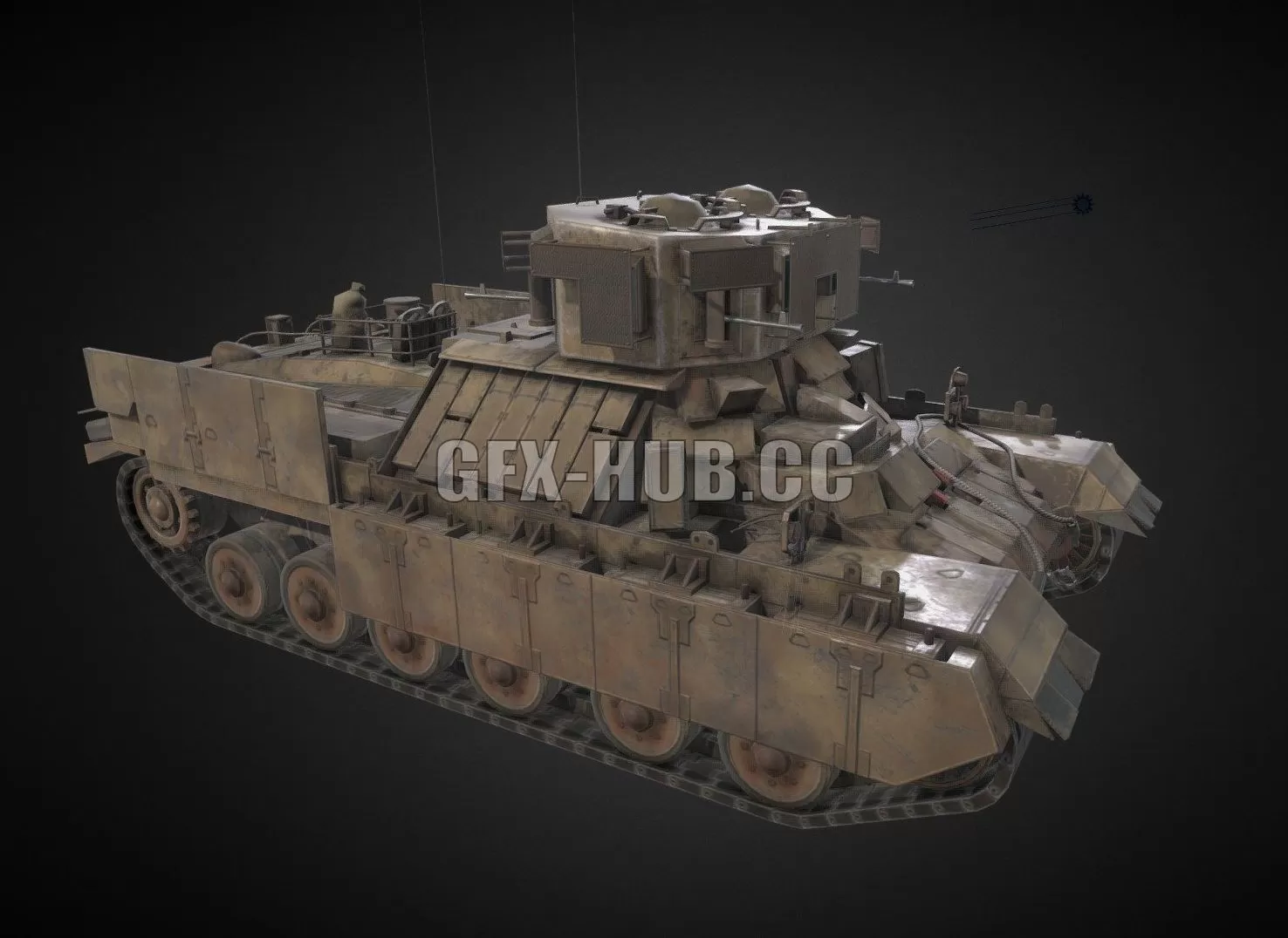 PBR Game 3D Model – Nagmachon