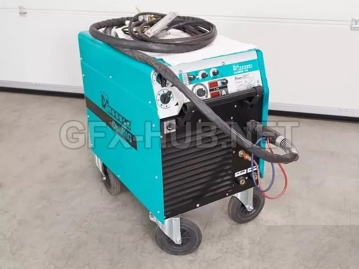 PBR Game 3D Model – Optimig – Welding machine