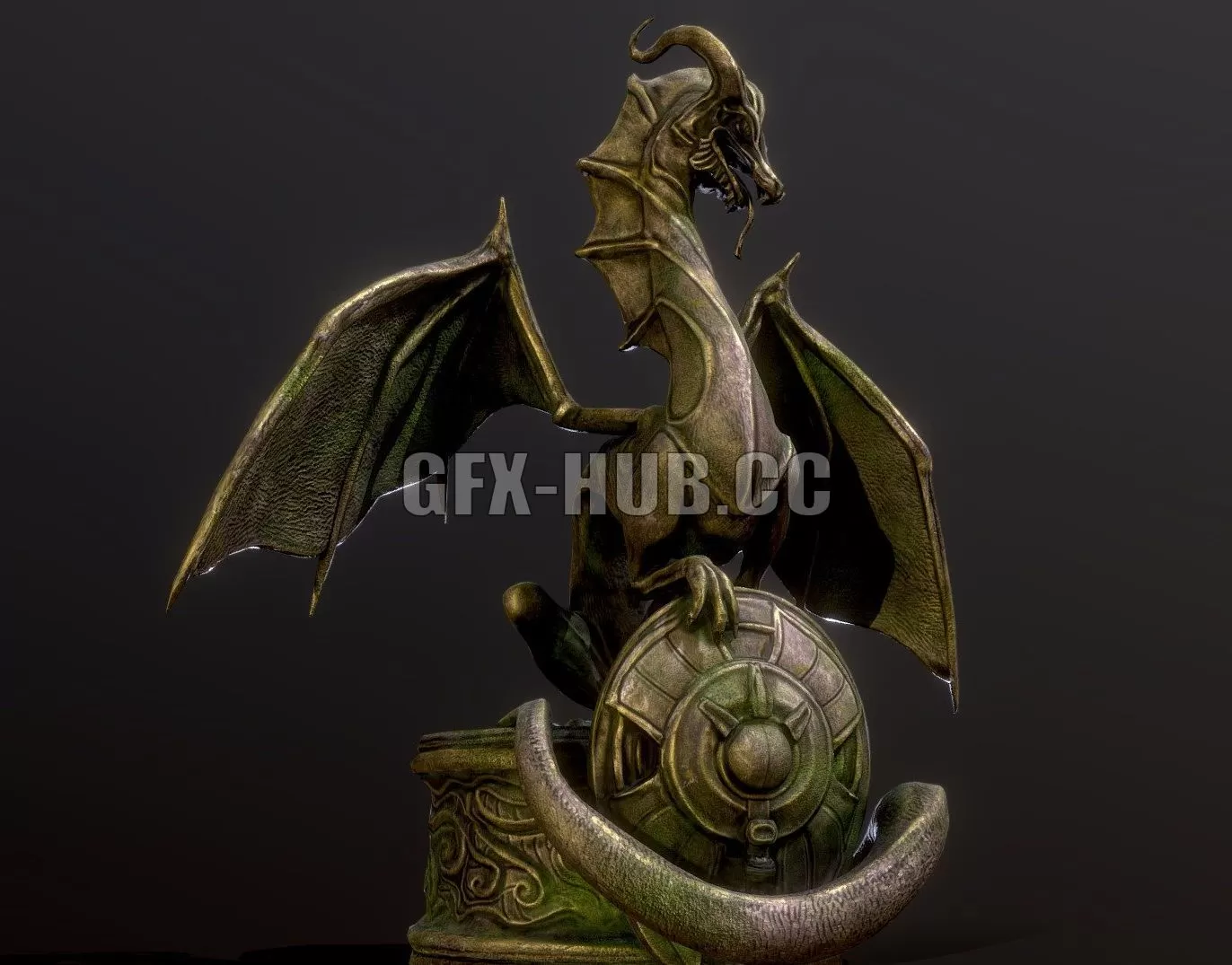 PBR Game 3D Model – Peryite shrine