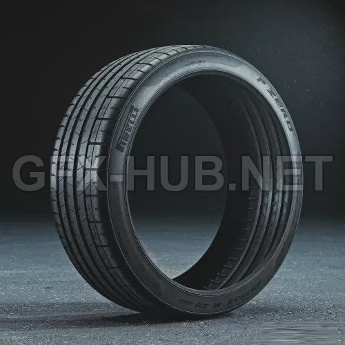 PBR Game 3D Model – Pirelli PZero
