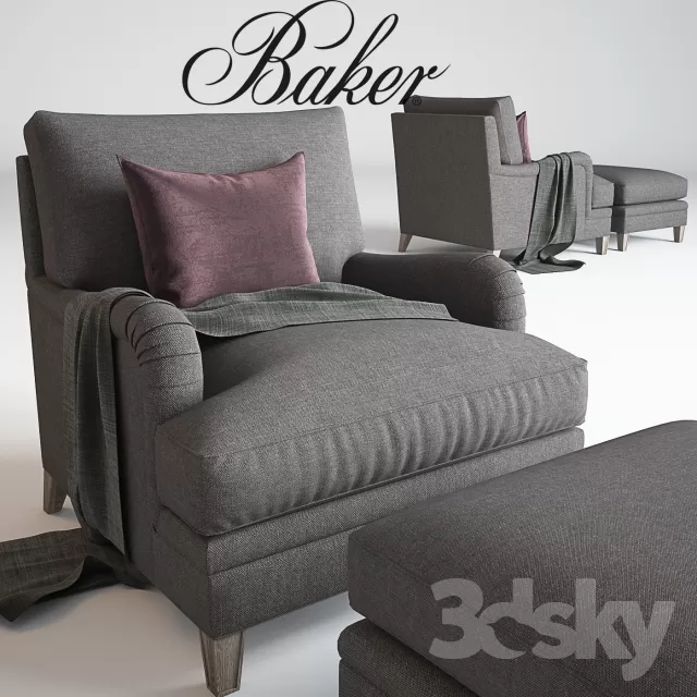 3DSKYMODEL – Armchair – 3401