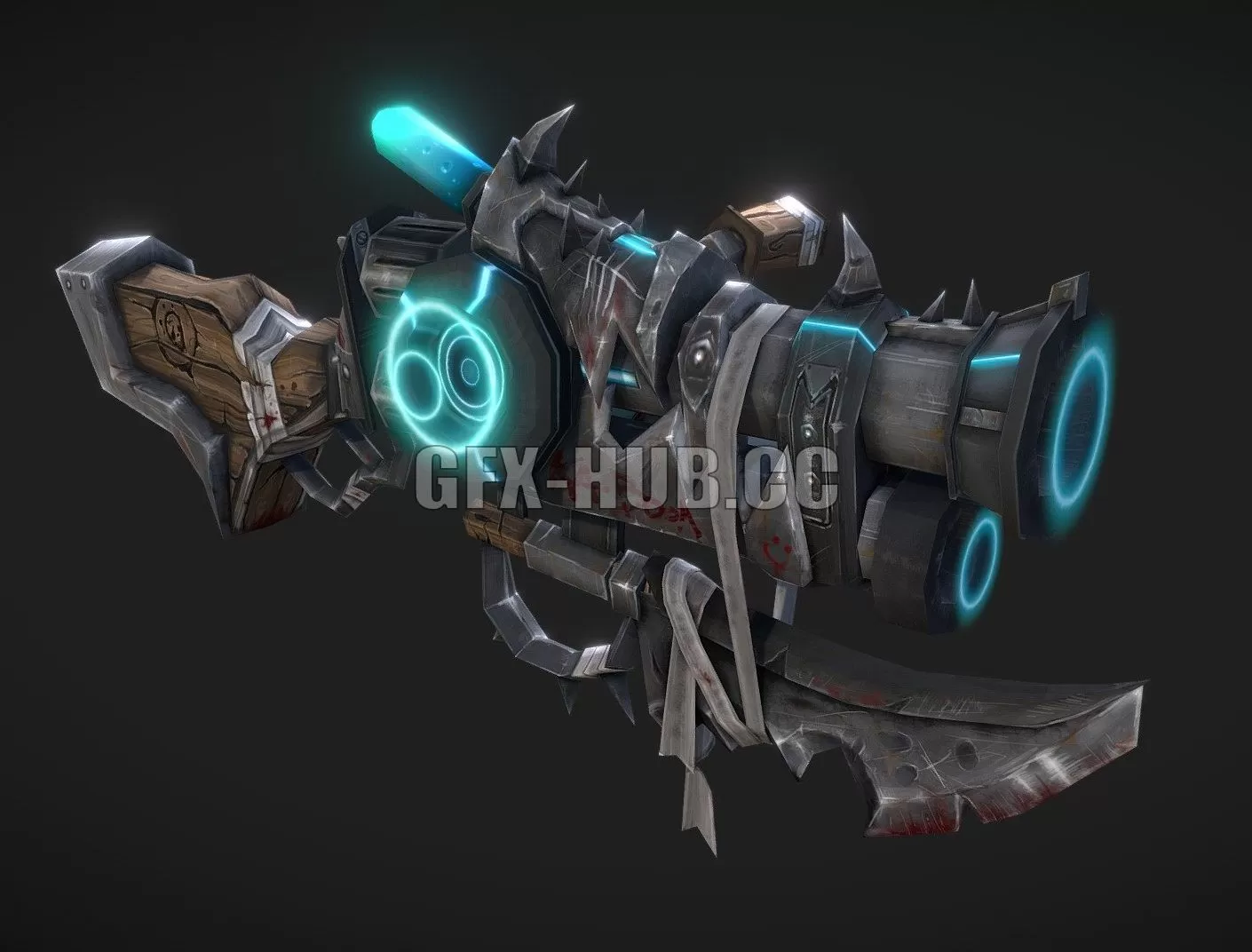 PBR Game 3D Model – Prototype v2