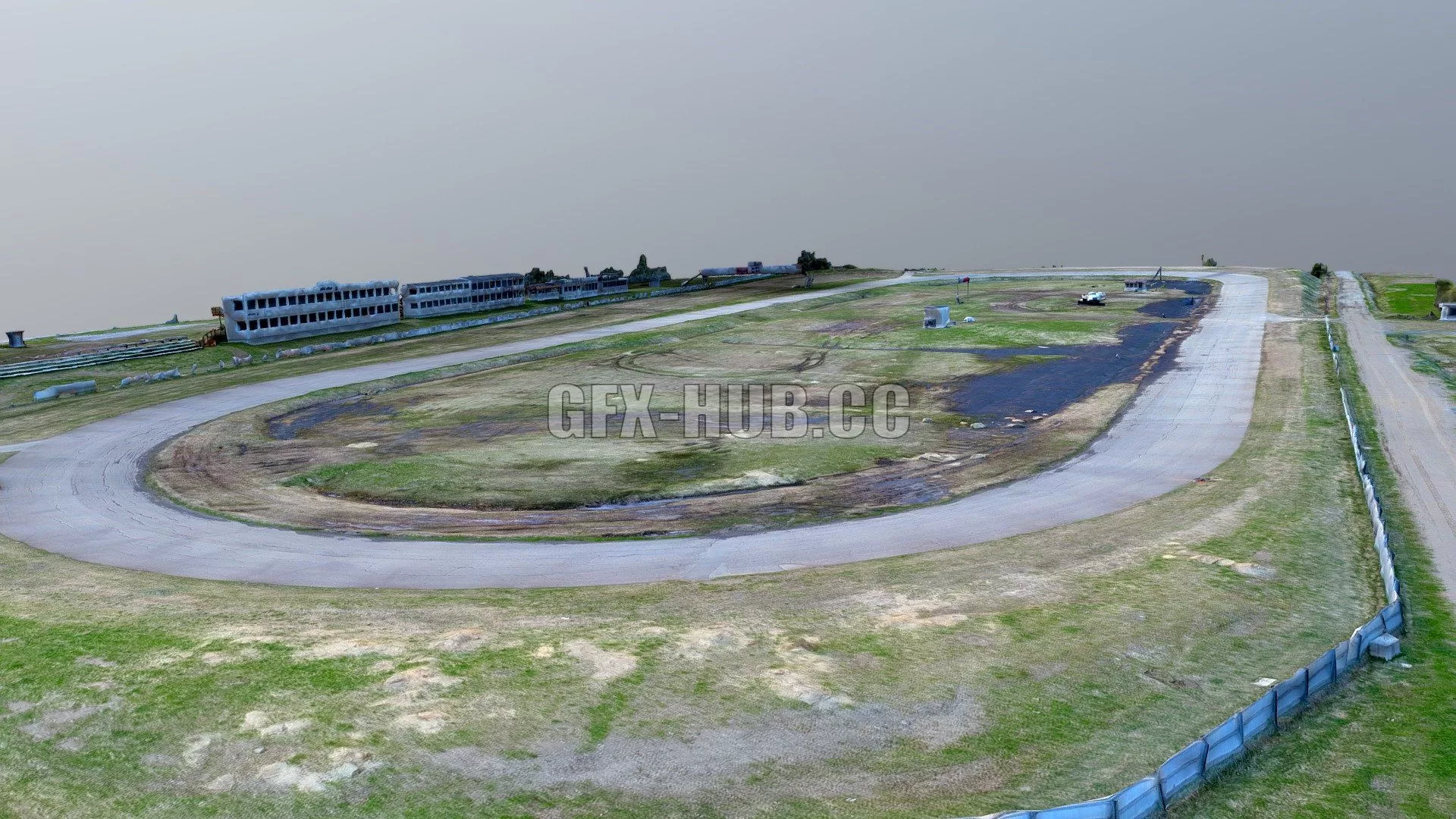 PBR Game 3D Model – Race Track