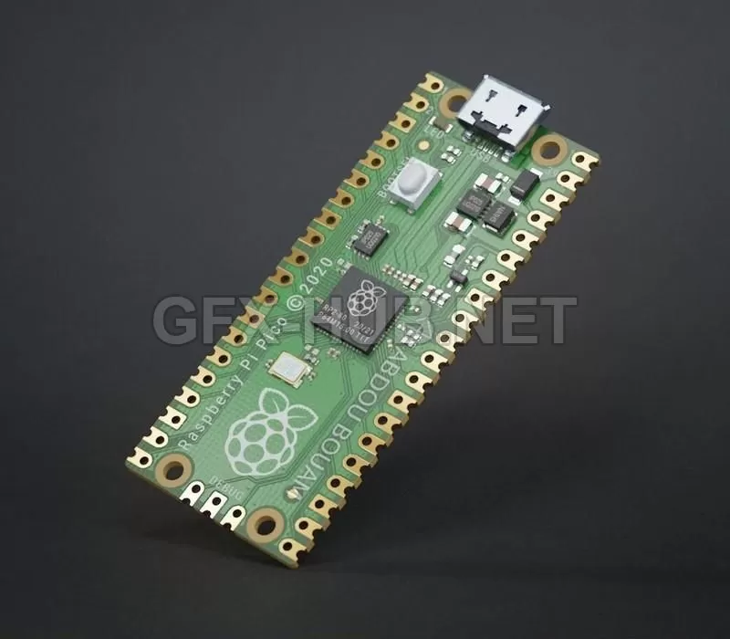 PBR Game 3D Model – Raspberry Pi Pico