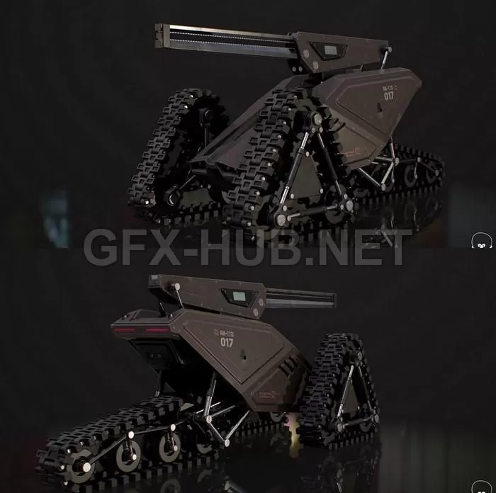 PBR Game 3D Model – RA-TTD