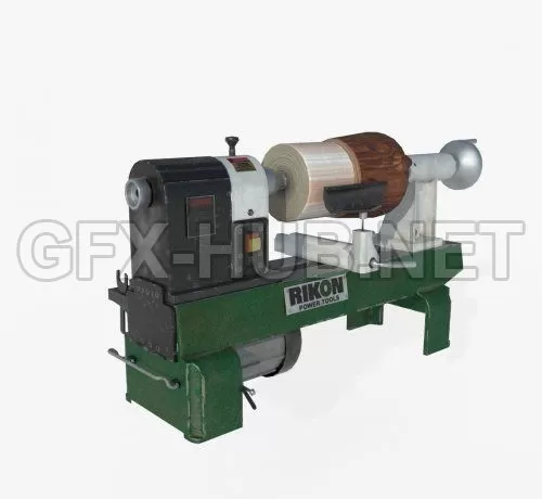 PBR Game 3D Model – Rikon Power Tools 70-100