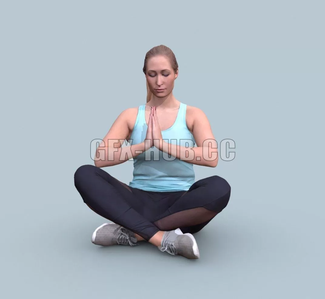 PBR Game 3D Model – Rocio 10574