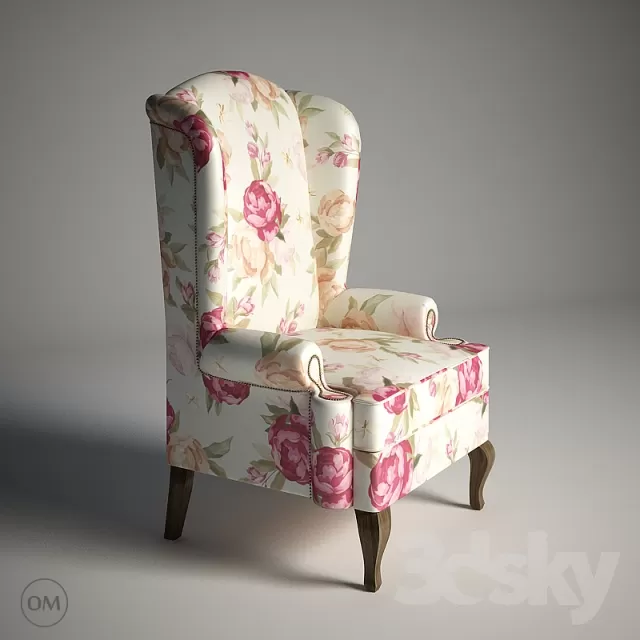 3DSKYMODEL – Armchair – 3417