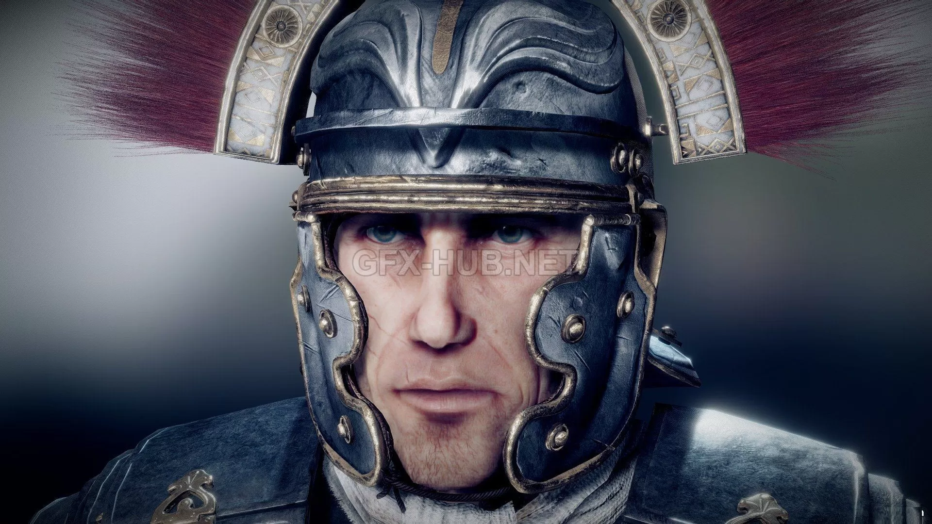 PBR Game 3D Model – Roman Centurion Evocatus