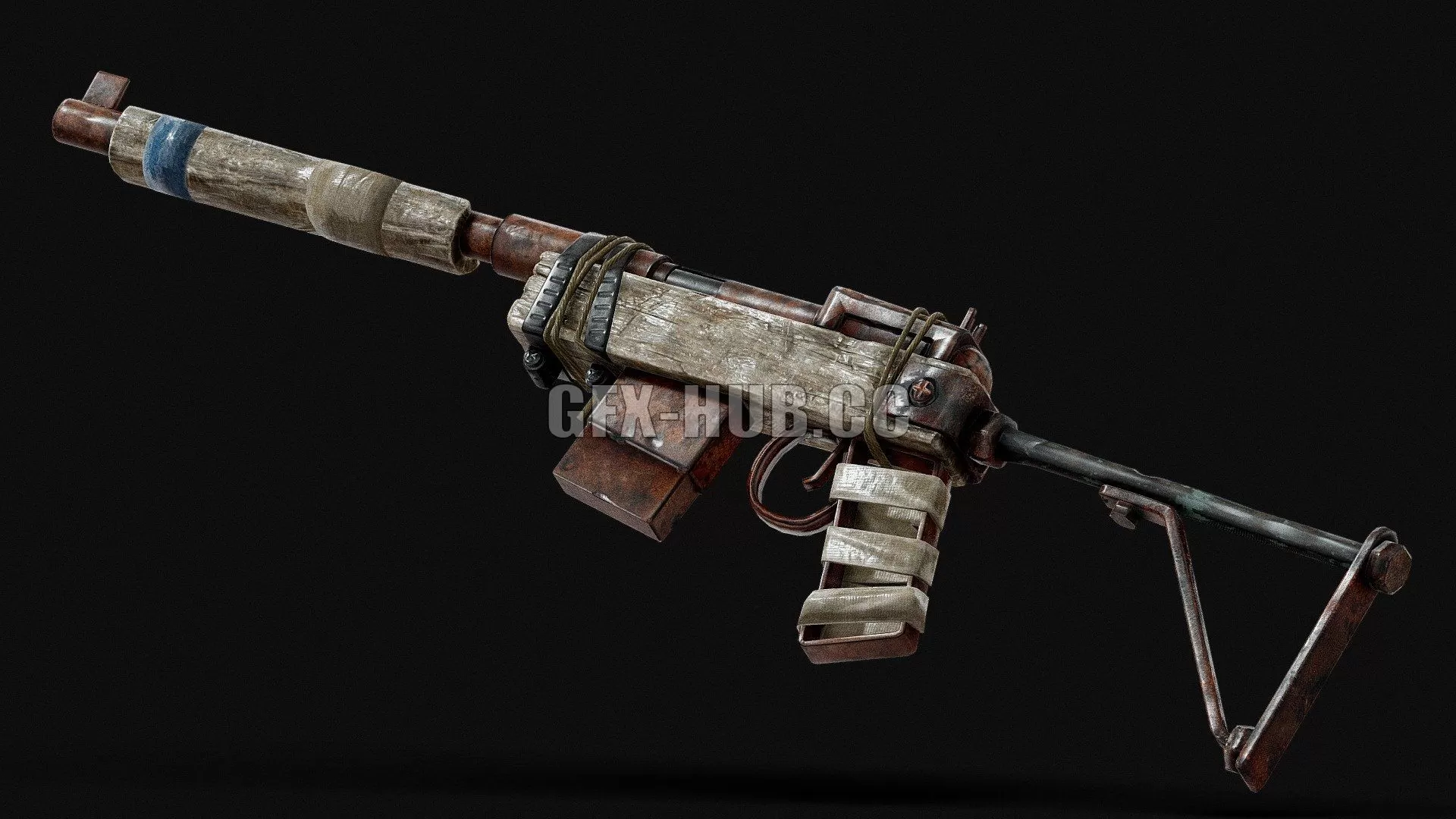 PBR Game 3D Model – Rust SAR Remastered