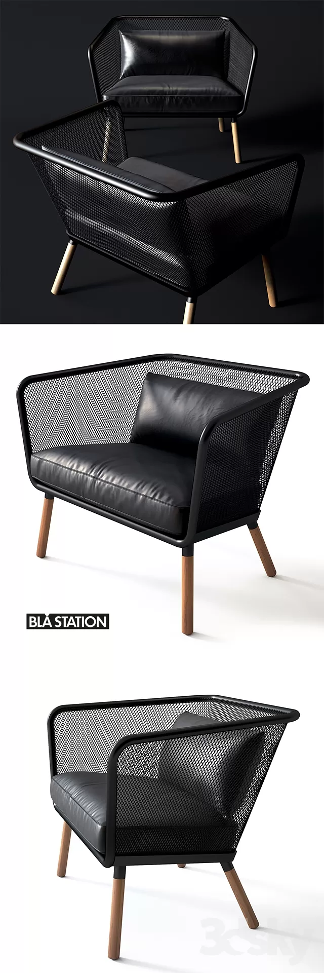 3DSKYMODEL – Armchair – 3421