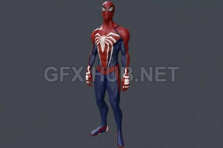 [3DSKY] PBR Game 3D Model - Spiderman PBR | NEW UPDATE 2024