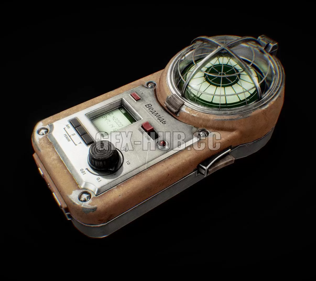 PBR Game 3D Model – Stalker Anomaly Detector Bear