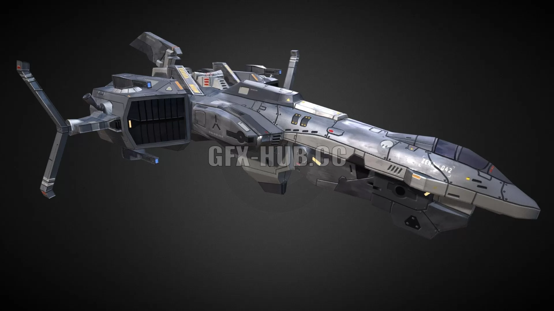 PBR Game 3D Model – Star Conflict