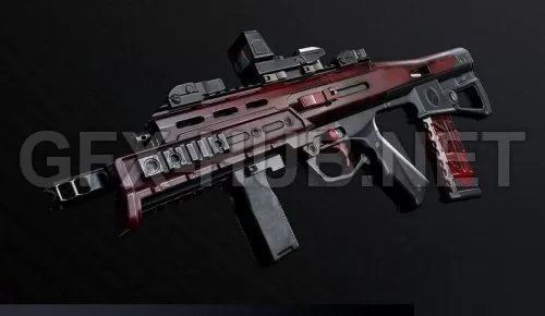 PBR Game 3D Model – SUNDA MK2 300 Bullpup