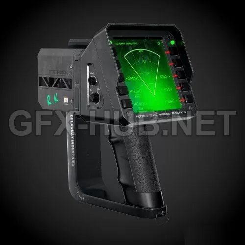 PBR Game 3D Model – Tactical Motion Tracker