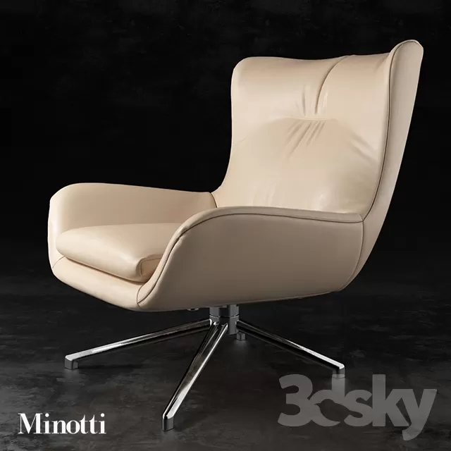 3DSKYMODEL – Armchair – 3458