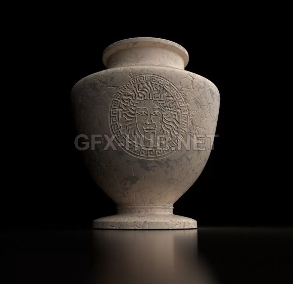 PBR Game 3D Model – The Odyssey Jug