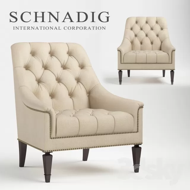 3DSKYMODEL – Armchair – 3464