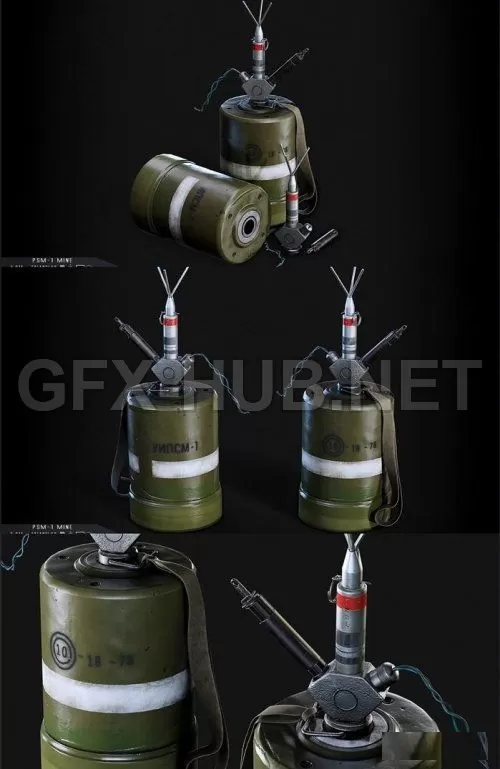 PBR Game 3D Model – UIPS Mine PBR