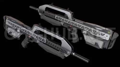 PBR Game 3D Model – UNSC Arsenal PBR