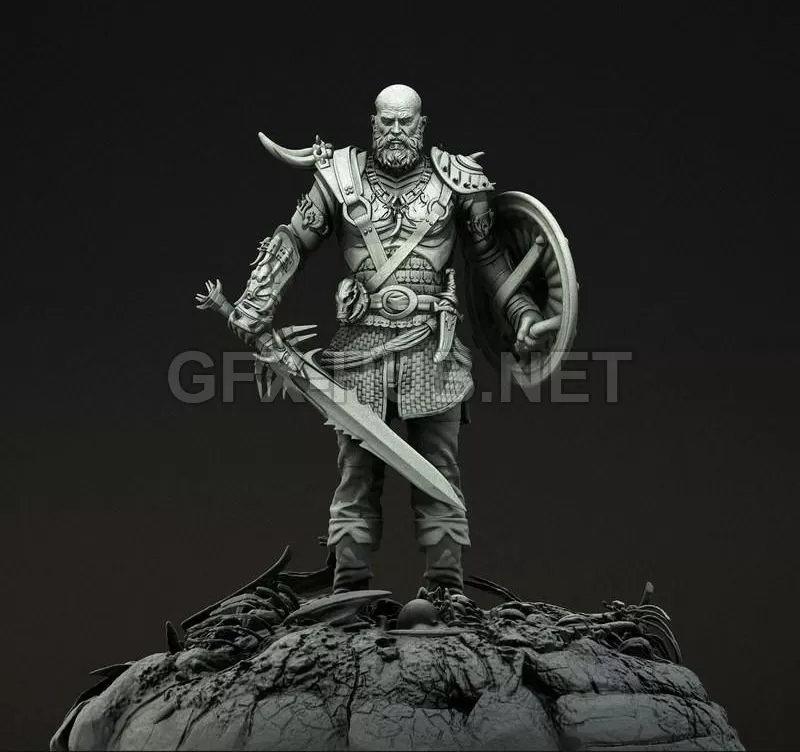 PBR Game 3D Model – VIKING