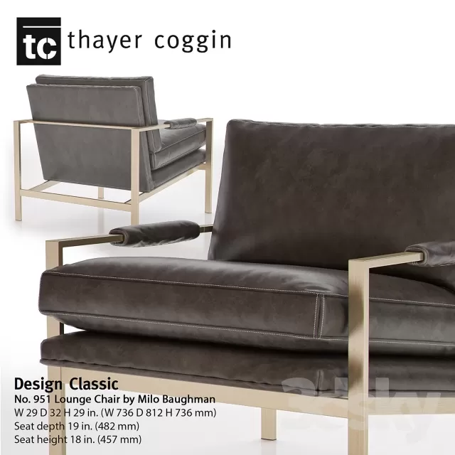 3DSKYMODEL – Armchair – 3483